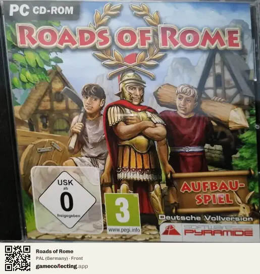 Roads of Rome Computer, Germany box front