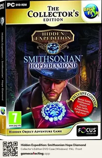 Hidden Expedition: Smithsonian Hope Diamond Computer, PAL box front