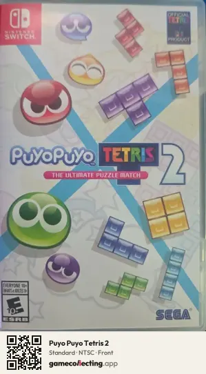 Puyo Puyo Tetris 2 Nintendo Switch, NTSC box front