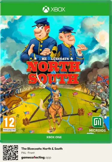 The Bluecoats: North & South Xbox One, PAL box front