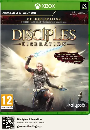 Disciples: Liberation Xbox Series X, PAL box front