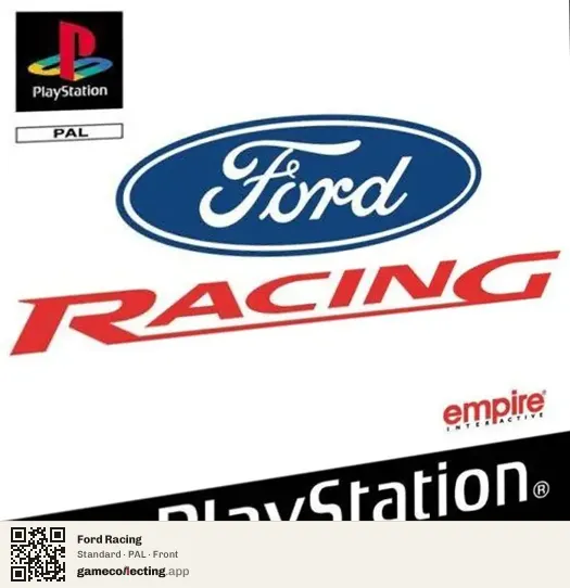 Ford Racing PlayStation, PAL box front