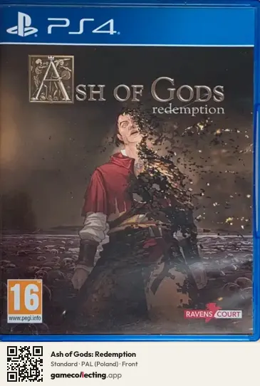 Ash of Gods: Redemption PlayStation 4, Poland box front