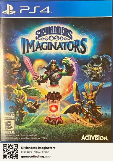 Skylanders: Imaginators PlayStation 4, NTSC box front