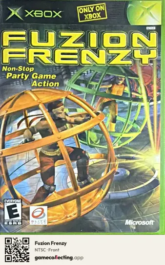 Fuzion Frenzy Xbox, NTSC box front