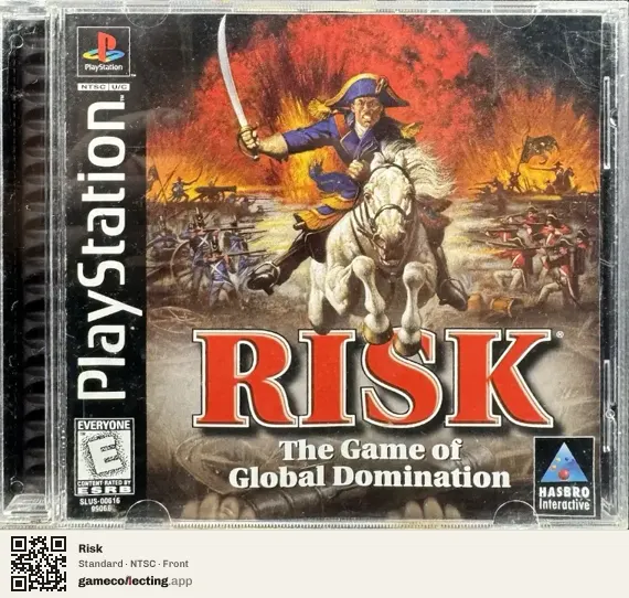 Risk PlayStation, NTSC box front
