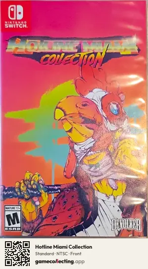Hotline Miami Collection Nintendo Switch, NTSC box front