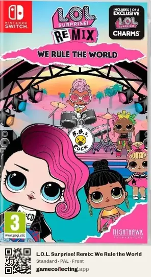 L.O.L. Surprise! Remix: We Rule the World Nintendo Switch, PAL box front