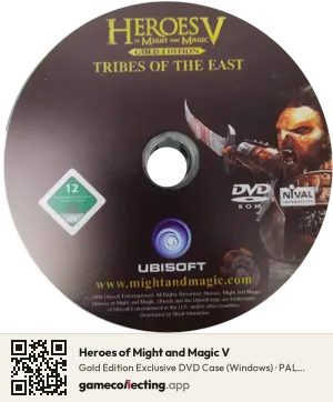 Heroes of Might and Magic V Computer, PAL disc