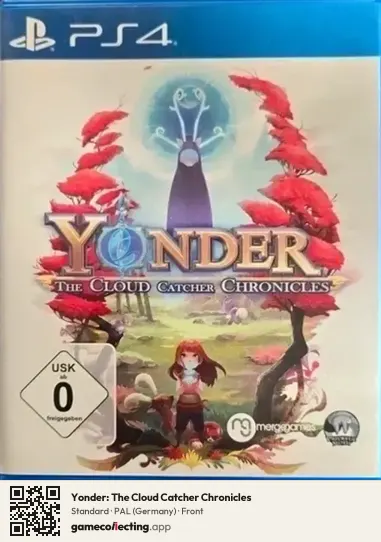 Yonder: The Cloud Catcher Chronicles PlayStation 4, Germany box front