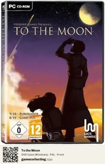 To the Moon Computer, PAL box front