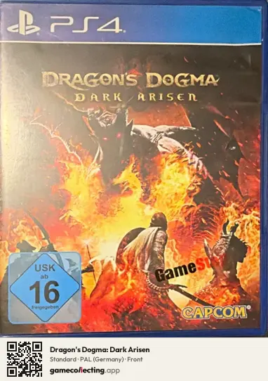 Dragon's Dogma: Dark Arisen PlayStation 4, Germany box front