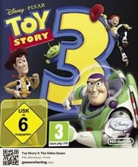 Toy Story 3: The Video Game Nintendo DS, Germany box front