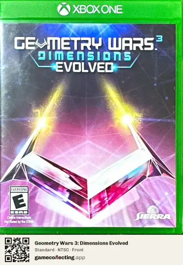 Geometry Wars 3: Dimensions Evolved Xbox One, NTSC box front