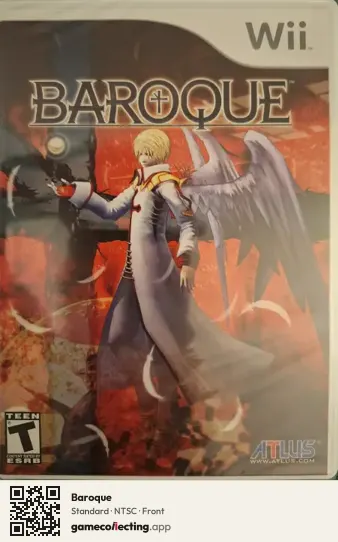 Baroque Nintendo Wii, NTSC box front