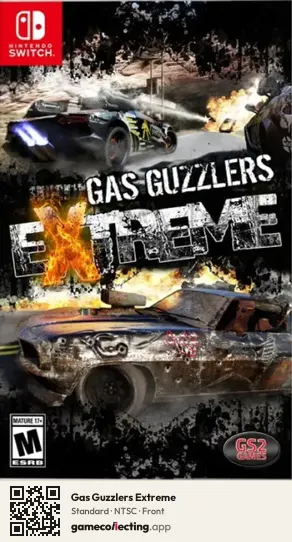 Gas Guzzlers Extreme Nintendo Switch, NTSC box front