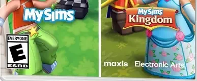 MySims: Cozy Bundle, the ESRB box on its front