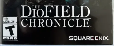 The DioField Chronicle, the ESRB box on its front