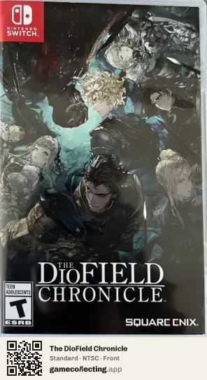 The DioField Chronicle Nintendo Switch, NTSC box front