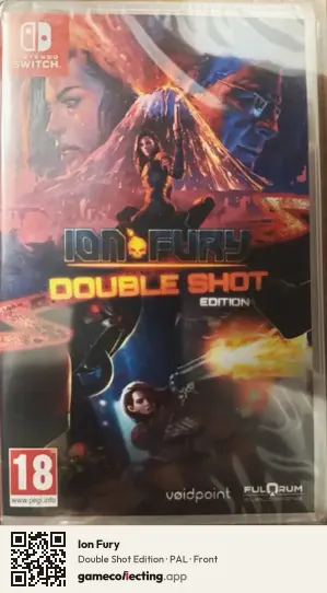 Ion Fury Nintendo Switch, PAL box front