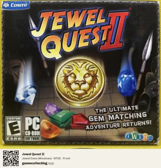 Jewel Quest II Computer, NTSC box front