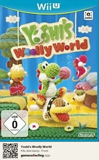 Yoshi's Woolly World Nintendo Wii U, Germany box front
