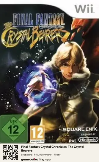 Final Fantasy Crystal Chronicles: The Crystal Bearers Nintendo Wii, Germany box front