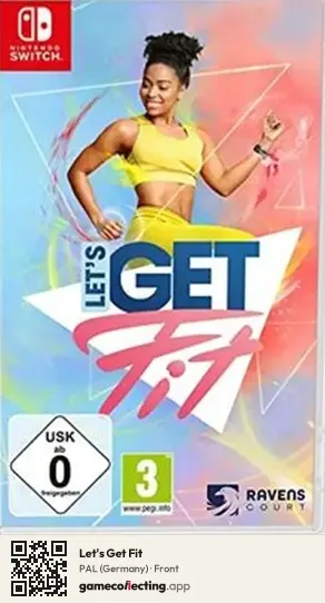 Let's Get Fit Nintendo Switch, Germany box front