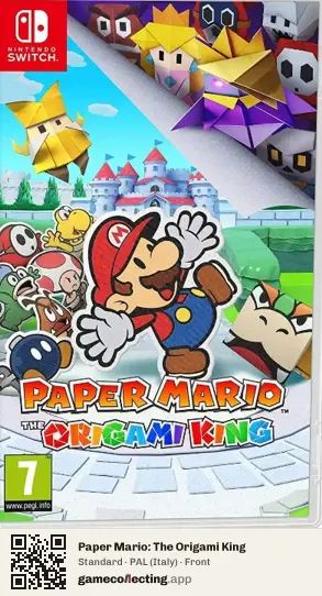 Paper Mario: The Origami King Nintendo Switch, Italy box front