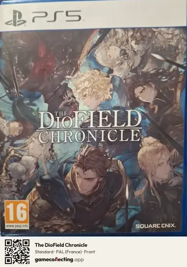 The DioField Chronicle PlayStation 5, France box front