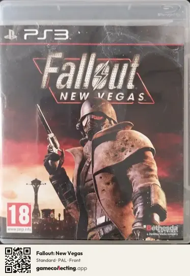 Fallout: New Vegas PlayStation 3, PAL box front