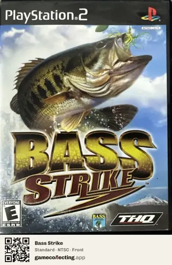 Bass Strike PlayStation 2, NTSC box front