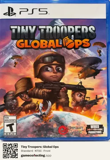 Tiny Troopers: Global Ops PlayStation 5, NTSC box front