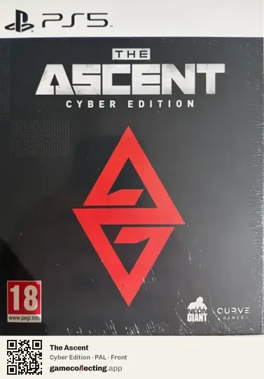 The Ascent PlayStation 5, PAL box front