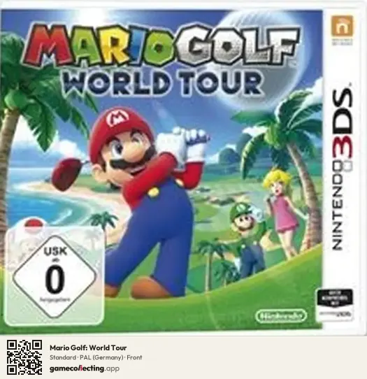 Mario Golf: World Tour Nintendo 3DS, Germany box front