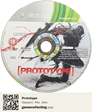 Prototype Xbox 360, PAL disc