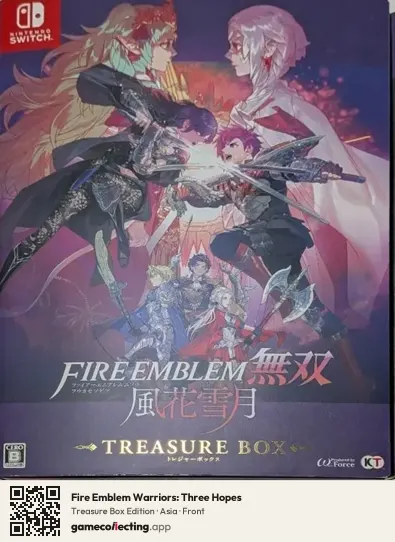Fire Emblem Warriors: Three Hopes Nintendo Switch, Asia box front
