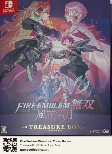 Fire Emblem Warriors: Three Hopes Nintendo Switch, Asia box front