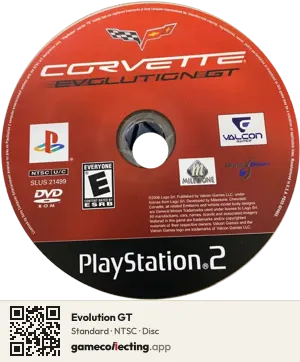 Evolution GT PlayStation 2, NTSC disc
