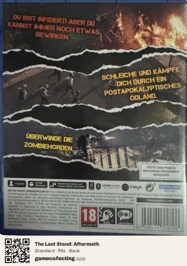The Last Stand: Aftermath PlayStation 5, PAL box back