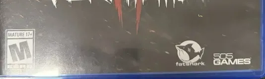 Warhammer: Vermintide II, the ESRB box on its front
