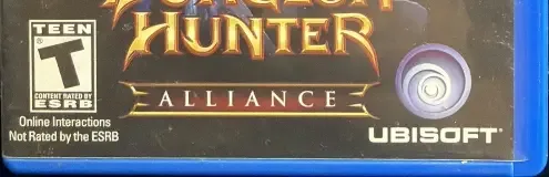 Dungeon Hunter: Alliance, the ESRB box on its front