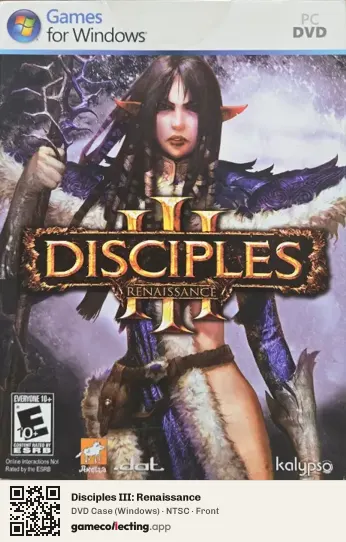 Disciples III: Renaissance Computer, NTSC box front