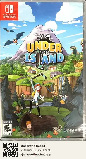 Under the Island Nintendo Switch, NTSC box front