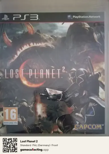 Lost Planet 2 PlayStation 3, Germany box front
