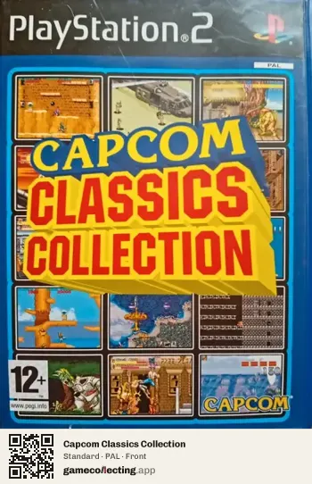 Capcom Classics Collection PlayStation 2, PAL box front