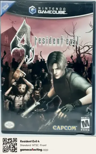 Resident Evil 4 Nintendo GameCube, NTSC box front