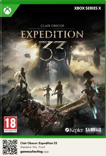 Clair Obscur: Expedition 33 Xbox Series X, PAL box front