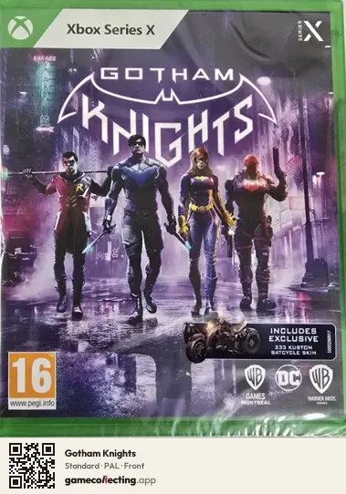 Gotham Knights Xbox Series X, PAL box front
