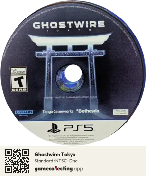 Ghostwire: Tokyo PlayStation 5, NTSC disc